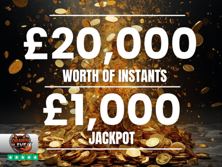 £20,000 WORTH OF INSTANT WINS AND £1,000 JACKPOT - 15/05
